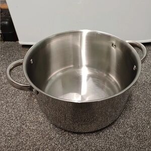 Premium Silver Cookware Pot